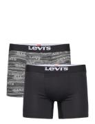 Levis Men Distorted Logo Aop Boxer Black Levi´s