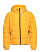 Hooded Sports Puffr Jacket Yellow Superdry