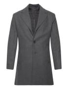 Bs Kingston Slim Fit Coat Grey Bruun & Stengade