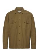 Light Twill Overshirt Khaki GANT