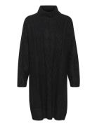 Crcabin Knit Dress - Mollie Fit Black Cream