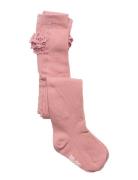 Stocking W. Lace Pink Minymo