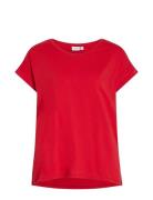 Vidreamers New Pure T-Shirt-Noos Red Vila
