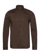 Cfpalle Slim Fit Shirt Brown Casual Friday