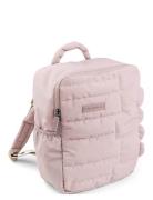Quilted Kids Backpack Croco Powder Pink D By Deer