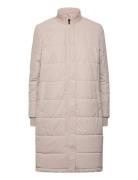 Cassidy W Long Puffer Jacket Beige Weather Report