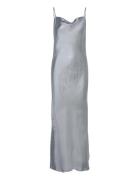 Slfsilva Ankle Strap Dress B Silver Selected Femme