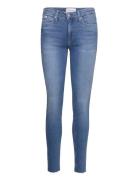 Mid Rise Skinny Blue Calvin Klein Jeans