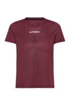 Agr Shirt W Burgundy Adidas Terrex