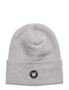 Gerald Tall Beanie Grey Double A By Wood Wood