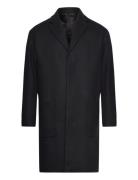 Modern Wool Blend Coat Black Calvin Klein