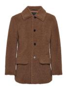 Albian Coat Brown AllSaints