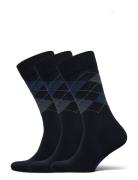 True Ankle Argyle Black Amanda Christensen