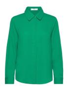 Regular Flowy Shirt Green Mango