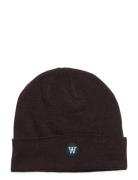 Vin Patch Beanie Black Double A By Wood Wood