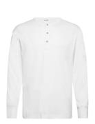 Slhphillip Ls Henley Noos White Selected Homme