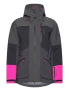 Ski Touring Shell Jacket Women Grey Tenson