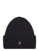 Essential Chic Beanie Black Tommy Hilfiger