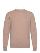 Superfine Lambswool C-Neck Beige GANT