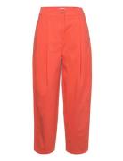 Mschcyrilla Hw Ankle Pants Orange MSCH Copenhagen