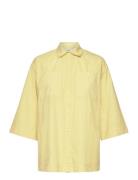 Mschmarilla Haddis 3/4 Shirt Yellow MSCH Copenhagen