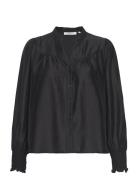 Mschkaliko Romina Shirt Black MSCH Copenhagen