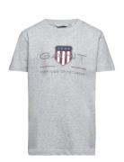Archive Shield Ss T-Shirt Grey GANT