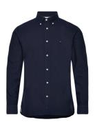 Oxford Dobby Rf Shirt Navy Tommy Hilfiger