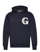 G Graphic Hoodie Navy GANT