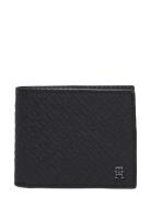 Th Monogram Mini Cc Wallet Black Tommy Hilfiger