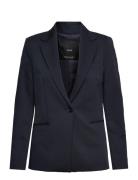 Fitted Suit Jacket Navy Mango