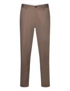 Slh196-Straight Gibson Chino Noos Brown Selected Homme