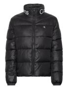 Fitted Lw Padded Jacket Black Calvin Klein Jeans