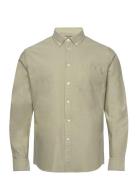 Slhregrick-Ox Shirt Ls Noos Green Selected Homme