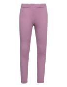 Leggings Rib Purple Lindex