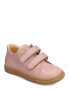 Shoes - Flat - With Velcro Pink ANGULUS