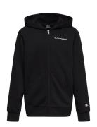 Hooded Full Zip Sweatshirt Black Champion