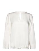 Blouse With Cut-Out Detail White Tom Tailor