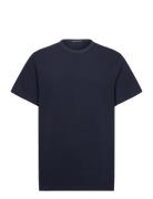 Ottoman Crew T Shirt Navy French Connection