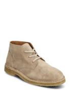 Slhricco Suede Chukka Boot Beige Selected Homme