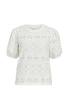 Objfeodora S/S Top Noos White Object