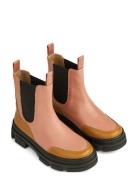 Faith Winter Leather Chelsea Boot Pink Liewood
