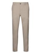 Slhslim-Liam Sand Check Trs Flex Noos Beige Selected Homme