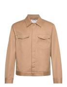 Cotton Workwear Jacket Beige Filippa K