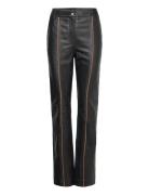 Leather Slim Pants Black REMAIN Birger Christensen