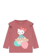 Nmfjanice Hellokitty Ls Top Box Vde Pink Name It