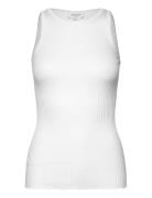 Rwbelize Sl Boxer Top White Rosemunde