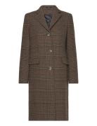 Sb Reefer-Lined-Coat Brown Lauren Ralph Lauren