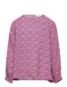 All Over Printed Flower Blouse Patterned Tom Tailor