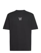 Asa Aa T-Shirt Gots Black Double A By Wood Wood